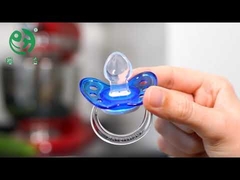 Bocais amarelos de ajuste rápidos do bebê da costa A do produto comestível 40 da resistência LSR