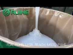 Borracha de Silicone Platina de Grau Alimentício 15 Shore Resistência ao Envelhecimento