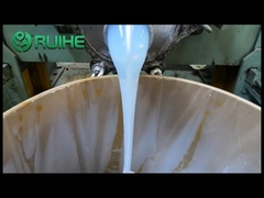 Borracha de Silicone Reciclada LSR Transparente para Luzes de Néon LED